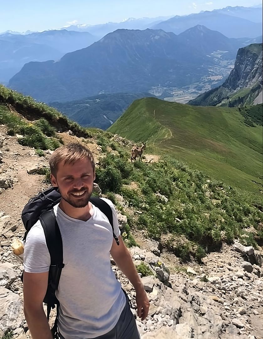 Hiking in the French Alps